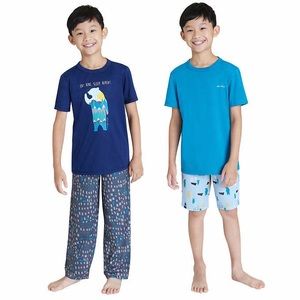 Eddie Bauer Boys' 4-piece PJ Set Great Outdoors
